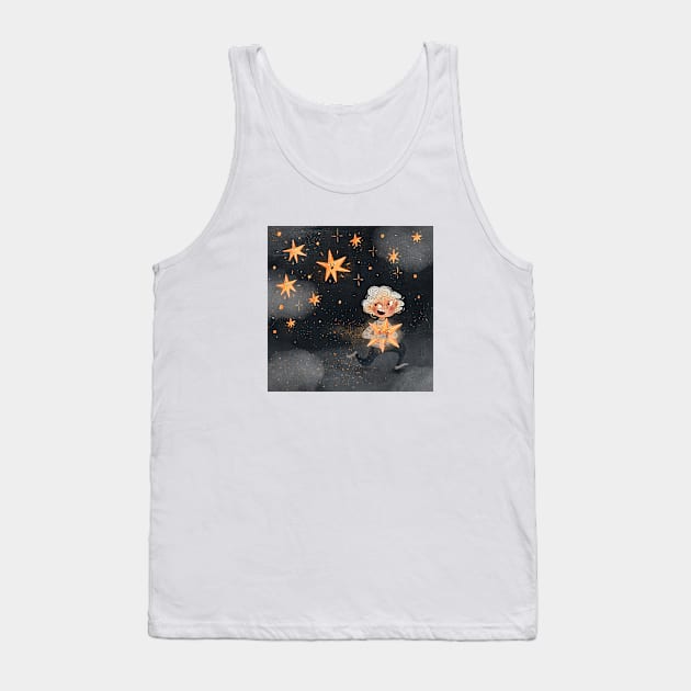 Star thief Tank Top by marikadoodles